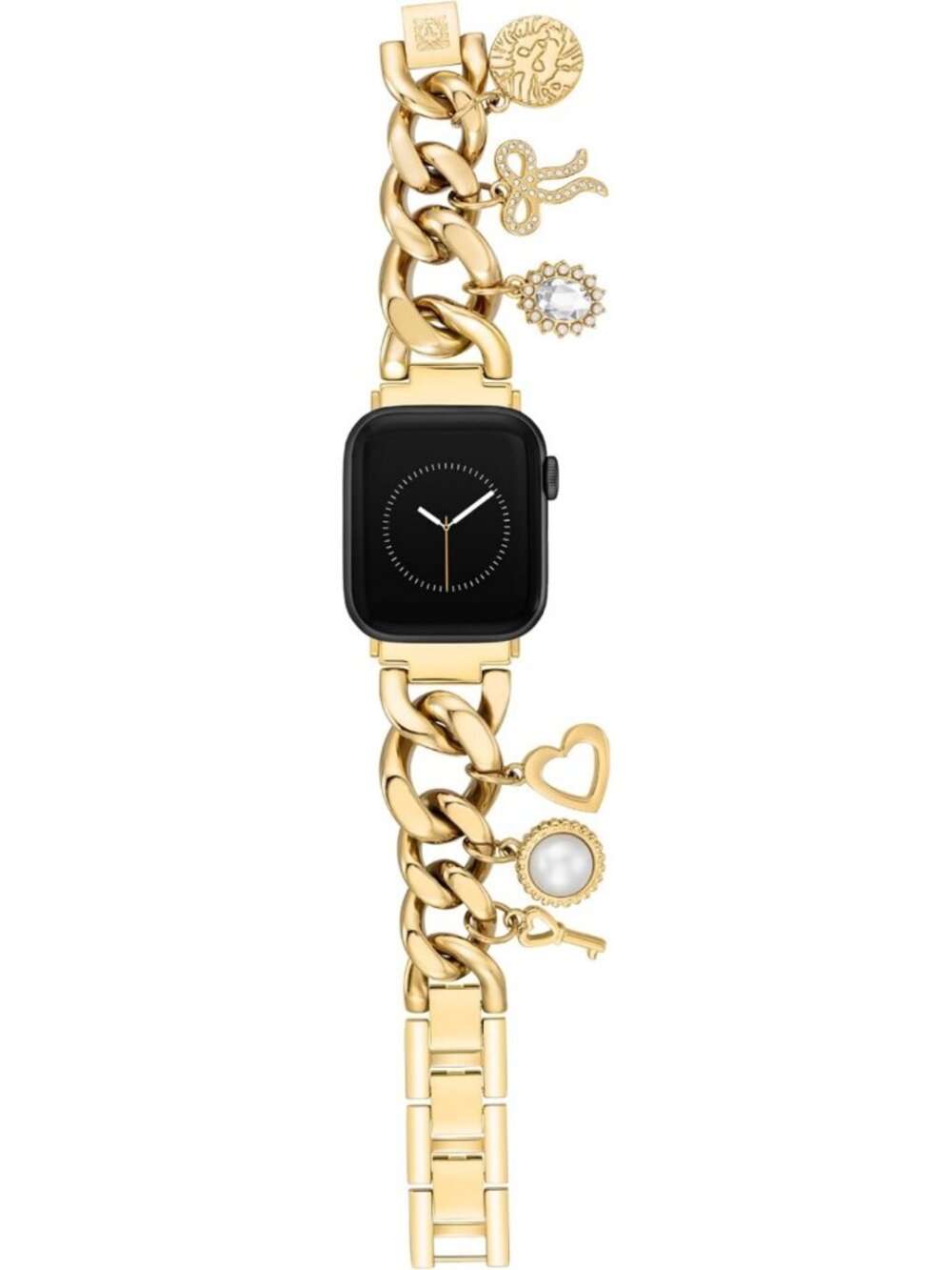 Stylish Adjustable Chain Bracelet for Apple Watch - Secure Replacement Band